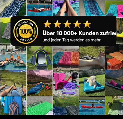 AirPeak™ — Ultraleichte Isomatte kleiner als eine Wasserflasche