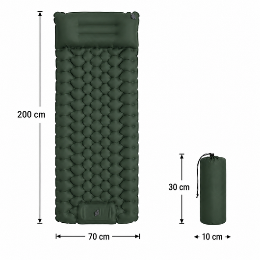 AirPeak™ — Ultraleichte Isomatte kleiner als eine Wasserflasche