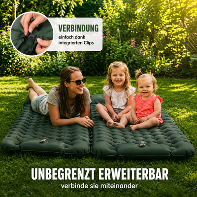AirPeak™ — Ultraleichte Isomatte kleiner als eine Wasserflasche