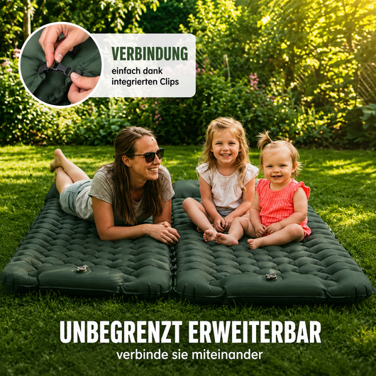 AirPeak™ — Ultraleichte Isomatte kleiner als eine Wasserflasche