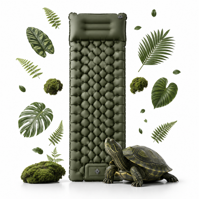 AirPeak™ — Ultraleichte Isomatte kleiner als eine Wasserflasche